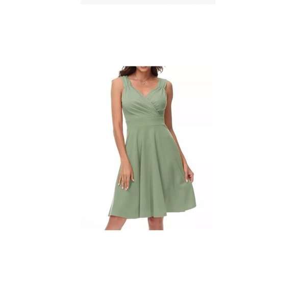 Grace Karin Dresses & Skirts - Grace Karin Dress Sleeveless Women Large Green Wedding Formal Bridesmaid NWT